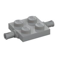 Plate Special 2 x 2 with Wheel Holders (Light Bluish Gray)