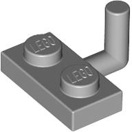 Plate Special 1 x 2 with Bar Up [Horizontal Arm 6mm] (Light Bluish Gray)