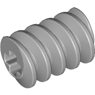 Technic Worm Gear (Light Bluish Gray)