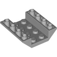 Brick Sloped Inverted 45° 4 x 4 Double with 4 x 2 Recessed (Light Bluish Gray)