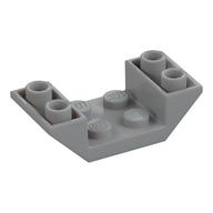 Brick Sloped Inverted 45° 4 x 2 Double with 2 x 2 Recessed (Light Bluish Gray)