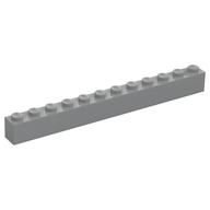 Brick 1 x 12 (Light Bluish Gray)