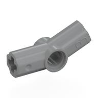 Technic Axle and Pin Connector Angled #3 - 157.5° (Light Bluish Gray)
