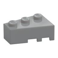 Brick Wedged, Angled 3 x 2 Left (Light Bluish Gray)
