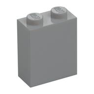 Brick 1 x 2 x 2 with Inside Stud Holder (Light Bluish Gray)