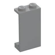 Panel 1 x 2 x 3 [Hollow Studs] (Light Bluish Gray)