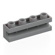 Brick Special 1 x 4 with Groove (Light Bluish Gray)