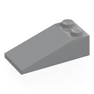 Brick Sloped 18° 4 x 2 (Light Bluish Gray)