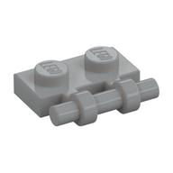 Plate Special 1 x 2 Side Handle [Free Ends] (Light Bluish Gray)