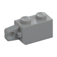 Hinge Brick 1 x 2 Locking with 1 Finger Vertical End (Light Bluish Gray)