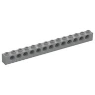 Technic Brick 1 x 14 [13 Pin Holes] (Light Bluish Gray)