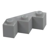 Brick Wedged 3 x 3 Facet (Light Bluish Gray)