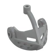 Headwear Accessory Visor Grille with Top Pin Hole (Castle) (Light Bluish Gray)