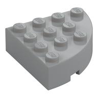 Brick Round Corner 4 x 4 Full Brick (Light Bluish Gray)