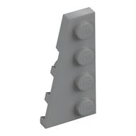 Wedge Plate 4 x 2 Left (Light Bluish Gray)
