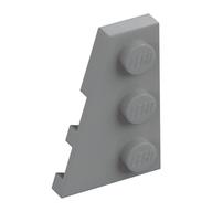 Wedge Plate 3 x 2 Left (Light Bluish Gray)