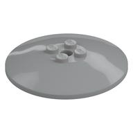 Dish 6 x 6 Inverted (Radar) with Solid Studs (Light Bluish Gray)