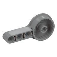 Technic Rotation Joint Disk with Pin and 3L Beam Thick (Light Bluish Gray)