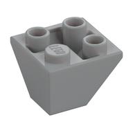 Brick Sloped Inverted 45° 2 x 2 Double Convex (Light Bluish Gray)