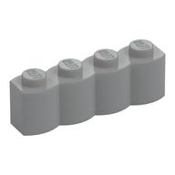Brick Special 1 x 4 Palisade [aka Log] (Light Bluish Gray)