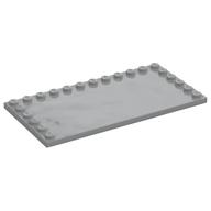 Plate Special 6 x 12, Studs on 3 Edges (Light Bluish Gray)