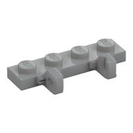 Hinge Plate 1 x 4 Locking Dual 1 Finger (Light Bluish Gray)