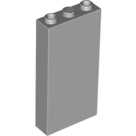 Brick 1 x 3 x 5 with Side Supports (Light Bluish Gray)