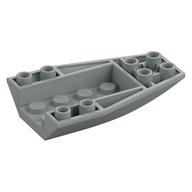 Brick Wedged, Curved Inverted 6 x 4 (Light Gray)