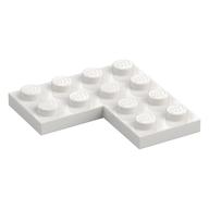 Plate 4 x 4 Corner (White)