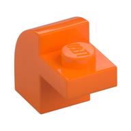 Brick Curved 1 x 2 x 1 1/3 with Curved Top (Orange)