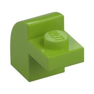 Brick Curved 1 x 2 x 1 1/3 with Curved Top (Lime)