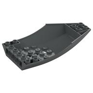 Brick Wedged, Curved Inverted 10 x 6 x 2 Cockpit (Dark Bluish Gray)