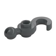 Hook with Towball (Dark Bluish Gray)