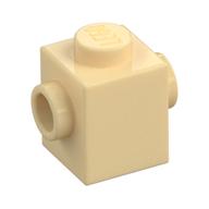 Brick Special 1 x 1 with Studs on 2 Sides (Tan)