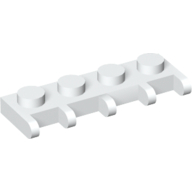Hinge Vehicle Roof Holder 1 x 4 (White)