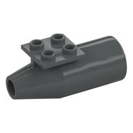 Engine Smooth Large [2 x 2 Thin Top Plate] (Dark Bluish Gray)