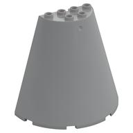 Cone Half 8 x 4 x 6 (Light Bluish Gray)
