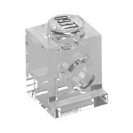 Brick Special 1 x 1 with Headlight (Trans-Clear)