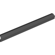 Technic Bumper 2 x 18 Rubber (Black)