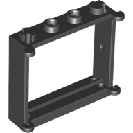 Window 1 x 4 x 3 (Black)