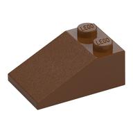 Brick Sloped 33° 3 x 2 (Reddish Brown)