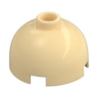 Brick Round 2 x 2 Dome Top, Hollow Stud (Tan)