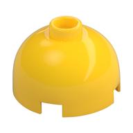 Brick Round 2 x 2 Dome Top, Hollow Stud (Yellow)