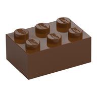 Brick 2 x 3 (Reddish Brown)