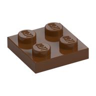 Plate 2 x 2 (Reddish Brown)