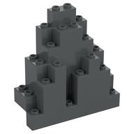 Rock Panel Triangular 3 x 8 x 7 (Dark Bluish Gray)