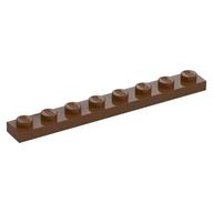 Plate 1 x 8 (Reddish Brown)