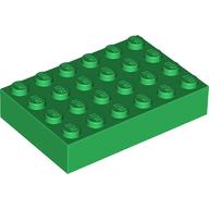Brick 4 x 6 (Green)