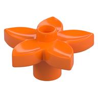 Duplo Plant, Flower with 1 Top Stud (Orange)
