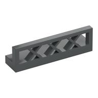 Fence Lattice 1 x 4 x 1 (Dark Bluish Gray)